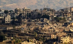 Le village de Khiam, "porte stratégique" pour Israël dans le sud du Liban, le 28 novembre 2024