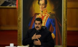 Le président vénézuélien Nicolas Maduro, à Caracas, le 17 octobre 2017
