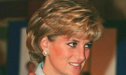 La princesse Diana à Londres en novembre 1995