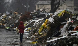 A Saint-Menet, un quartier de Marseille, le 25 janvier 2017