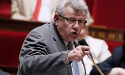 Le secrétaire d'Etat au Budget Christian Eckert lors d'une séance de questions au gouvernement à l'Assemblée nationale le 29 juin 2016