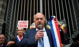 Daniel Cueff, maire de Langouët, devant le tribunal administratif de Rennes le 14 octobre 2019