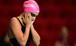 Ioulia Efimova, le 9 août 2015, à Kazan