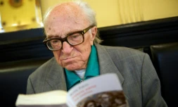 L'écrivain Boris Tahor à Trieste le 28 juin 2009