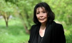 Juliette Gréco le 25 avril 2015 à Bourges