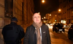 Bruno Le Roux, président du groupe socialiste à l'Assemblée nationale, le 14 décembre 2015 à Paris