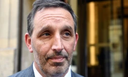 Joseph DaGrosa, dirigeant de General American Capital Partners, quitte la LFP, le 10 septembre 2018 à Paris