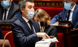 Gérald Darmanin à l'Assemblée nationale, le 20 novembre 2020