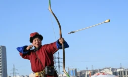 En Mongolie, un festival sous -20°C pour garder la flamme des traditions