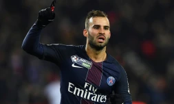L'attaquant Rodriguez Jesé, auteur du 3e but du PSG face à Lille en Coupe de la Ligue au Parc des Princes, le 14 décembre 2016