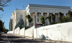 Le quartier général de la Flotte russe de la mer Noire à Sebastopol, en Crimée, le 31 juillet 2022