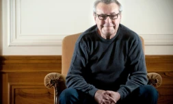 Le cinéaste tchÚque Milos Forman le 9 octobre 2009 à Paris