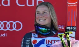 Tessa Worley le 10 décembre 2016 à Sestriere