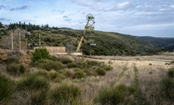 Le site de la mine de Salsigne dans l'Aude, le 04 mars 2019 Ă VillaniĂšre