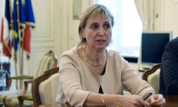 La préfète du Pas-de-Calais Fabienne Buccio à Calais, le 10 novembre 2015