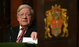 L'ancien chancelier allemand Helmut Schmidt le 5 juin 2013 à Hambourg