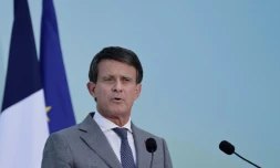 Le ministre des Outre-mer, Manuel Valls, à Paris le 10 juillet 2025