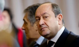 L'ancien patron du renseignement intérieur Bernard Squarcini, le 17 janvier 2012, à Paris. 