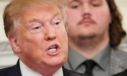 Le président américain Donald Trump à la Maison Blanche, le 4 mars 2019 