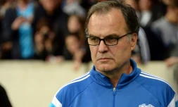 Marceloa Bielsa, avec Marseille en déplacement à Villeneuve-d'Ascq, le 16 mai 2015