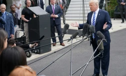 Le président américain Donald Trump à Washington, le 9 mai 2018