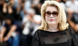Catherine Deneuve lors de la 77e édition du Festival de Cannes, le 22 mai 2024