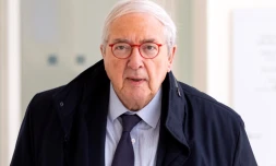 Le politicien socialiste français Jean-Paul Huchon à Paris, le 15 mai 2024