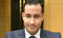 Alexandre Benalla devant la commission du Sénat à Paris, le 21 janvier 2019