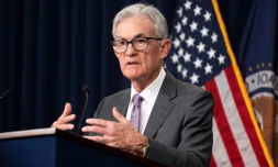 Le président de la Réserve fédérale américaine, Jerome Powell, à Washington, le 31 juillet 2024