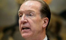 David Malpass lors d'un discours à la Maison Blanche, le 6 février 2019