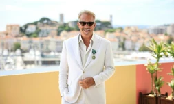 L'acteur-réalisateur américain Kevin Costner pose, le 19 mai 2024 à Cannes