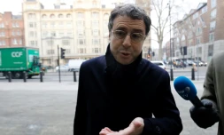 L'homme d'affaires Alexandre Djouhri à son arrivée à un tribunal briannique, le 21 janvier 2019 à Londres
