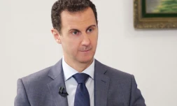 Le président syrien Bachar al-Assad, sur une photo publiée le 8 décembre 2016 par l'agence officielle syrienne SANA