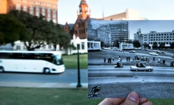 Donald Trump a autorisé la publication de milliers de nouveaux documents sur l'assassinat de John F. Kennedy en 1963 sur cette place à Dallas, photographiée en novembre 2013 