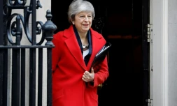La Première ministre britannique Theresa May, le 26 février 2019 à Londres