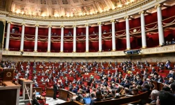 Le Premier ministre Jean Castex lors d'une séance à l'Assemblée nationale, le 3 janvier 2022 à Paris