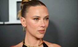 L'actrice américaine Scarlett Johansson au Gala TIME100, le 24 avril 2025 à New York