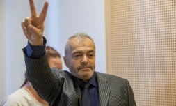 Walid Abdulrahman Abu Zayed, soupçonné d'être un des auteurs de l'attentat antisémite de la rue des Rosiers à Paris, à Oslo le 25 septembre 2020