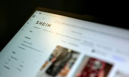 Le site d'e-commerce de Shein, le 5 novembre 2025 Ă Paris