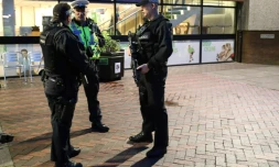 Des policiers patrouillent à Kendal, le 8 juin 2017