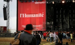 A la fête de l'Huma, à Brétigny-sur-Orge, le 9 septembre 2022