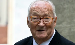 L'écrivain et académicien Alain Decaux, le 3 juin 2013 à Paris