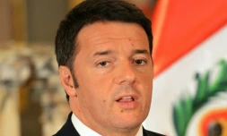 Le Premier ministre italien Matteo Renzi le 26 octobre 2015