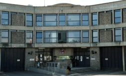 L'entrée de la prison de Fleury-Mérogis dans l'Essonne, le 7 avril 2017