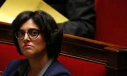La ministre du Travail, Myriam El Khomri, à l'Assemblée nationale à Paris le 25 mai 2016
