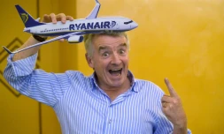 Le PDG de Ryanair Michael O'Leary à Rome, le 27 juin 2017