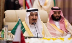 Le roi d'Arabie saoudite Salmane ben Abdelaziz Al Saoud, le 21 mai 2017 à Ryad