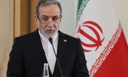 Le ministre iranien des Affaires étrangères Abbas Araghchi, le 18 janvier 2026 à Téhéran