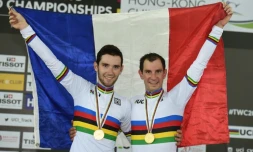 Piste/Mondiaux-2017: les Français champions du monde de l'Américaine