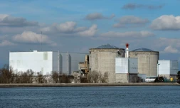 La centrale nucléaire de Fessenheim (Haut-Rhin), le 14 mars 2011